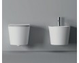 set wc závěsné + bidet Alice Ceramica Form Square, bílé